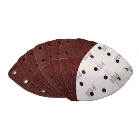 FEUILLES ABRASIVES 10XG120 POUR LANGUETTE DE PHS 160 E5