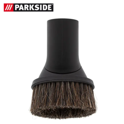 BROSSE A POILS NATURELS, OVALE ET ROTATIVE POUR ASPIRATEUR PARKSIDE SERIE PNTS ET PWD - REF: 20000011